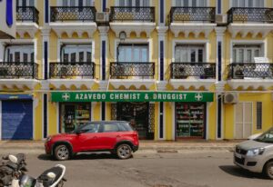 medical clinic in foreign city